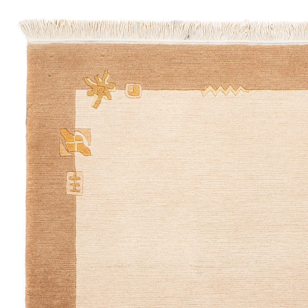 Tapis Népalais - Royal - 157 x 91 cm - beige