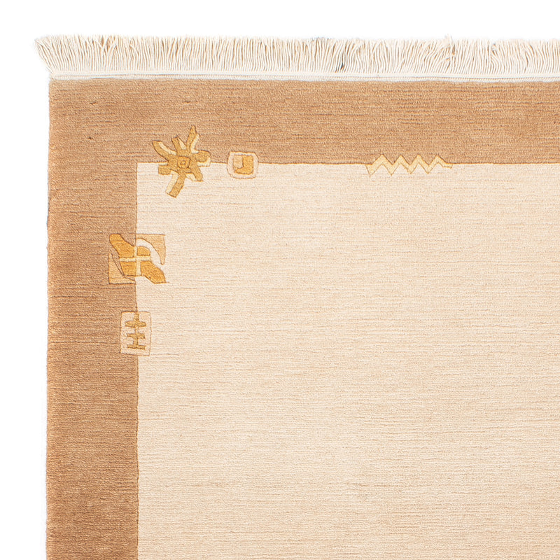 Tapis Népalais - Royal - 157 x 91 cm - beige