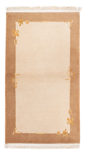Tapis Népalais - Royal - 162 x 94 cm - beige