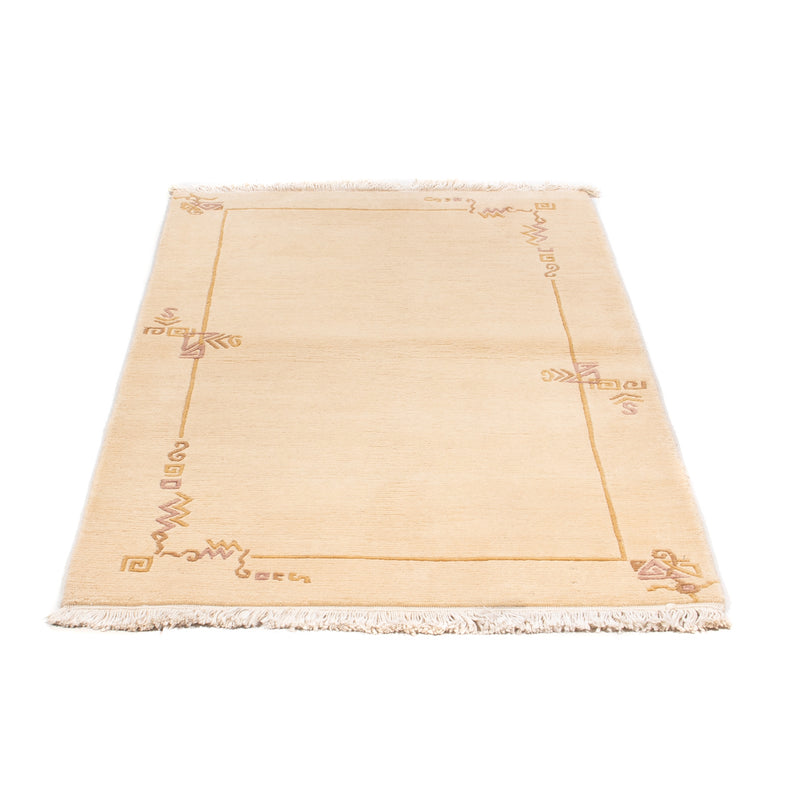 Tapis Népalais - Royal - 159 x 91 cm - beige