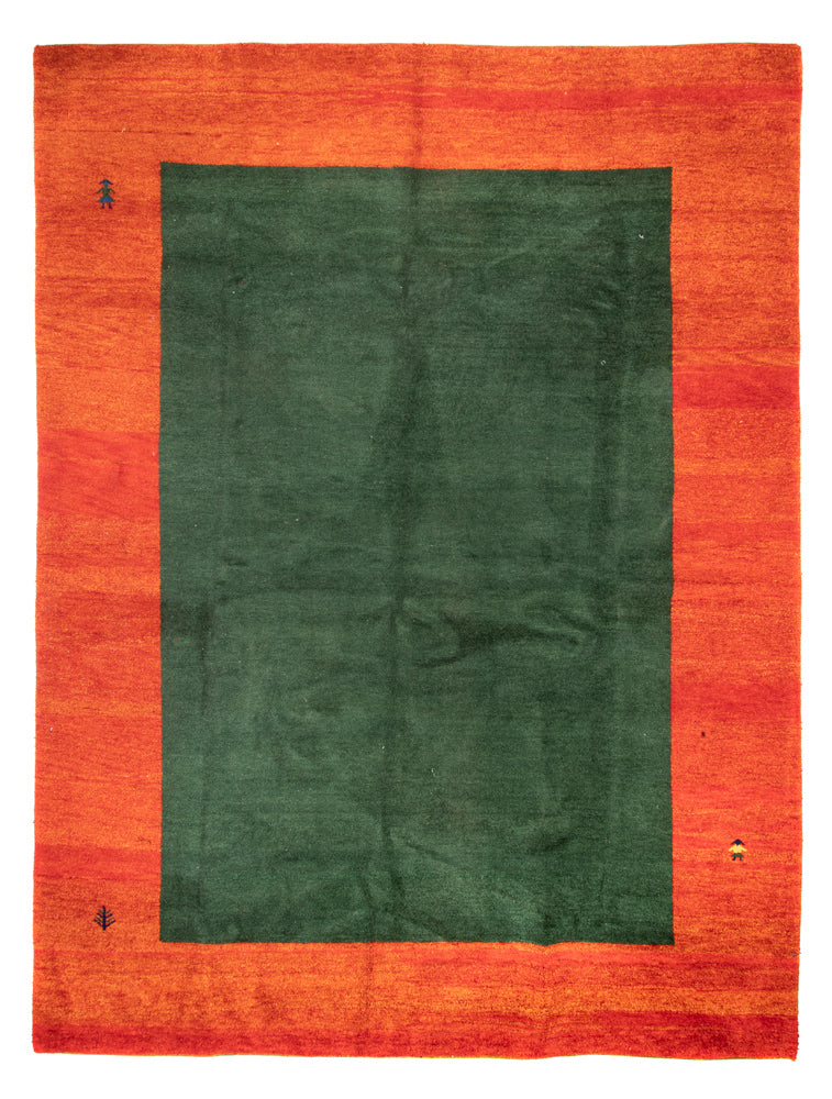 Tapis Gabbeh - Indus - 390 x 289 cm - vert