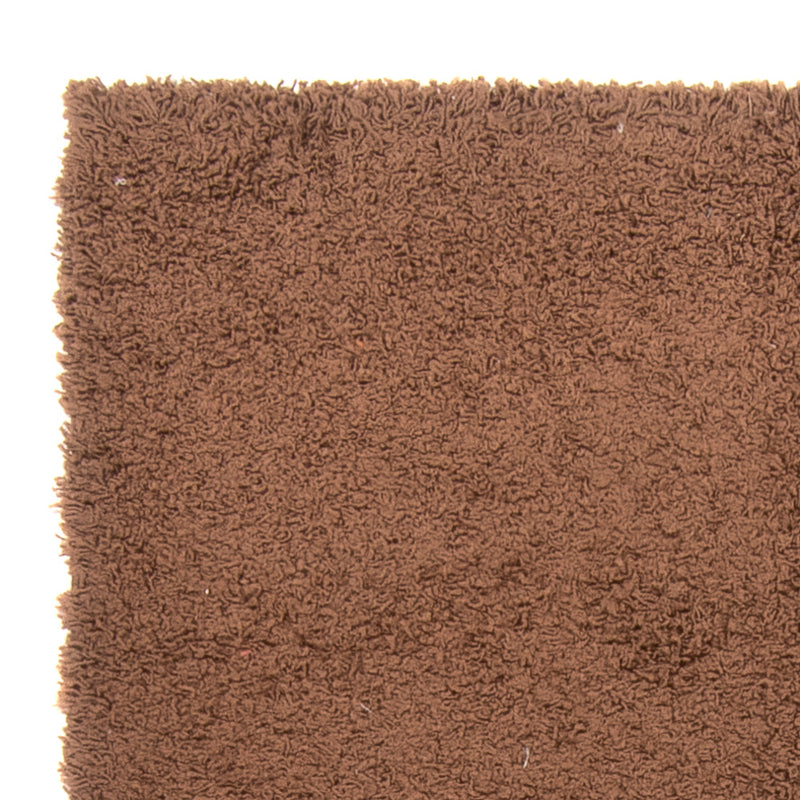 Tapis à poils longs - 190 x 133 cm - marron