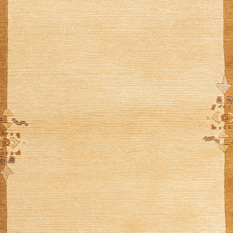 Tapis Népalais - Royal - 143 x 71 cm - beige