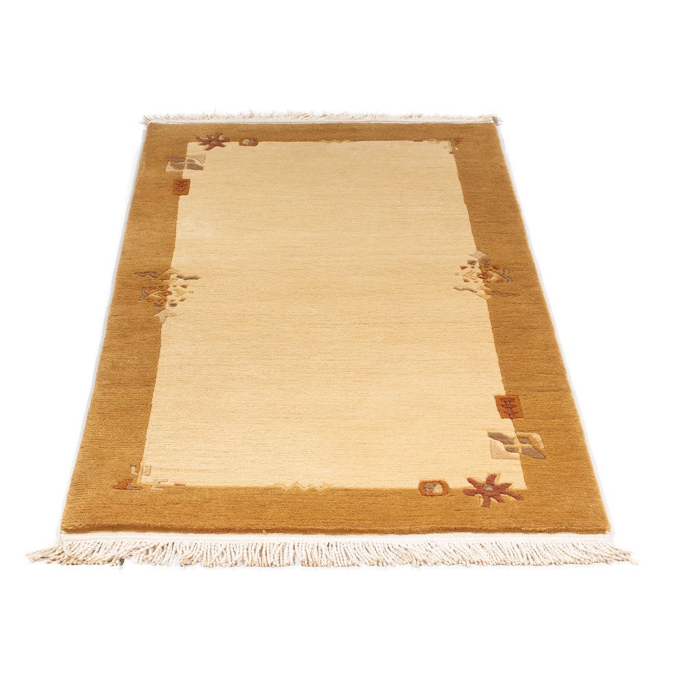 Tapis Népalais - Royal - 143 x 71 cm - beige