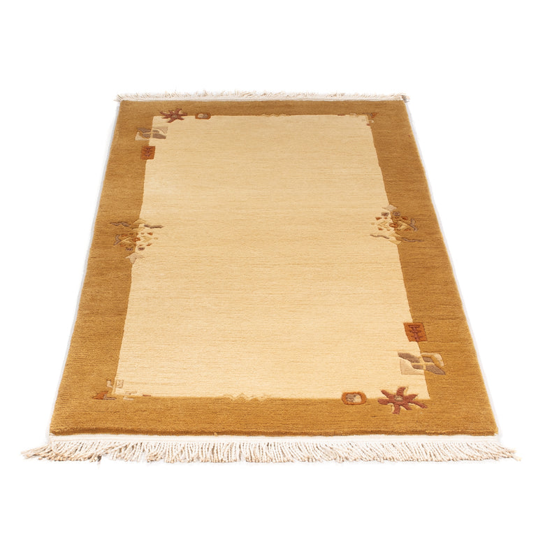 Tapis Népalais - Royal - 143 x 71 cm - beige