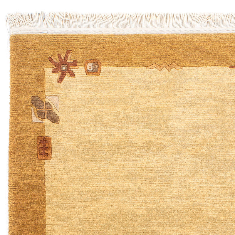 Tapis Népalais - Royal - 144 x 73 cm - beige