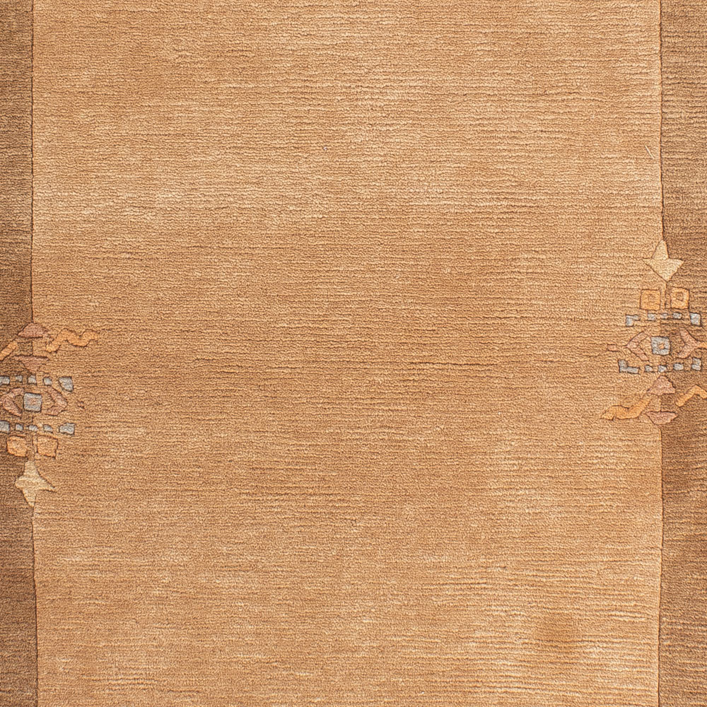 Nepal Teppich - Royal - 138 x 73 cm - hellbraun