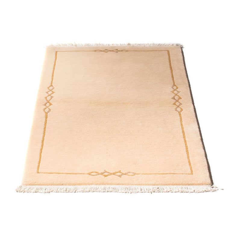 Tapis Népalais - Royal - 137 x 73 cm - beige