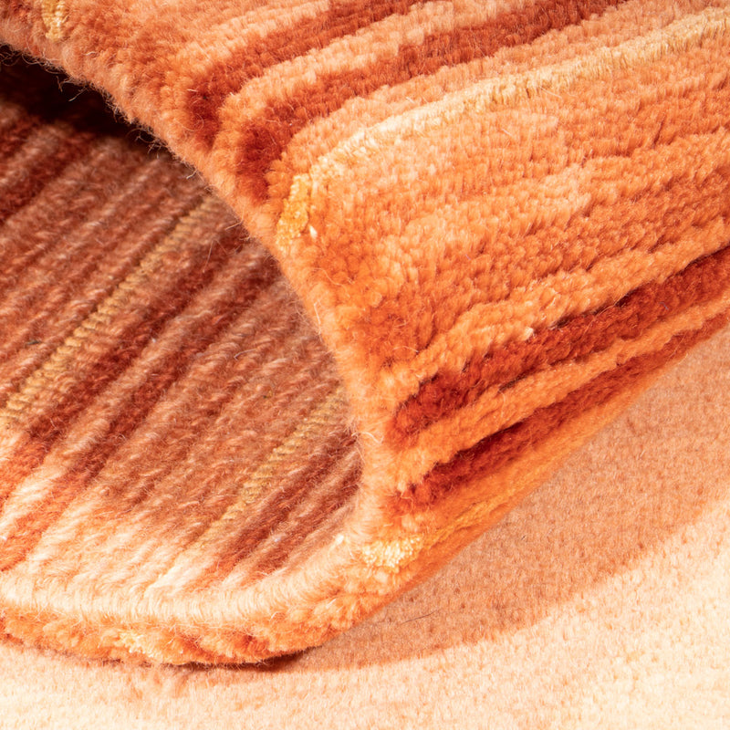 Tapis Népalais - Royal - 143 x 73 cm - terracotta