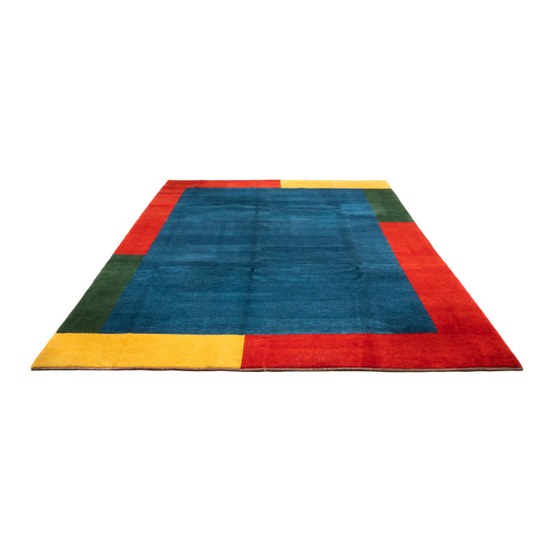 Tapis Gabbeh - Indus - 390 x 298 cm - bleu