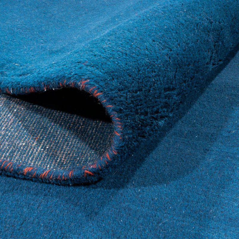 Tapis Gabbeh - Indus - 396 x 305 cm - bleu