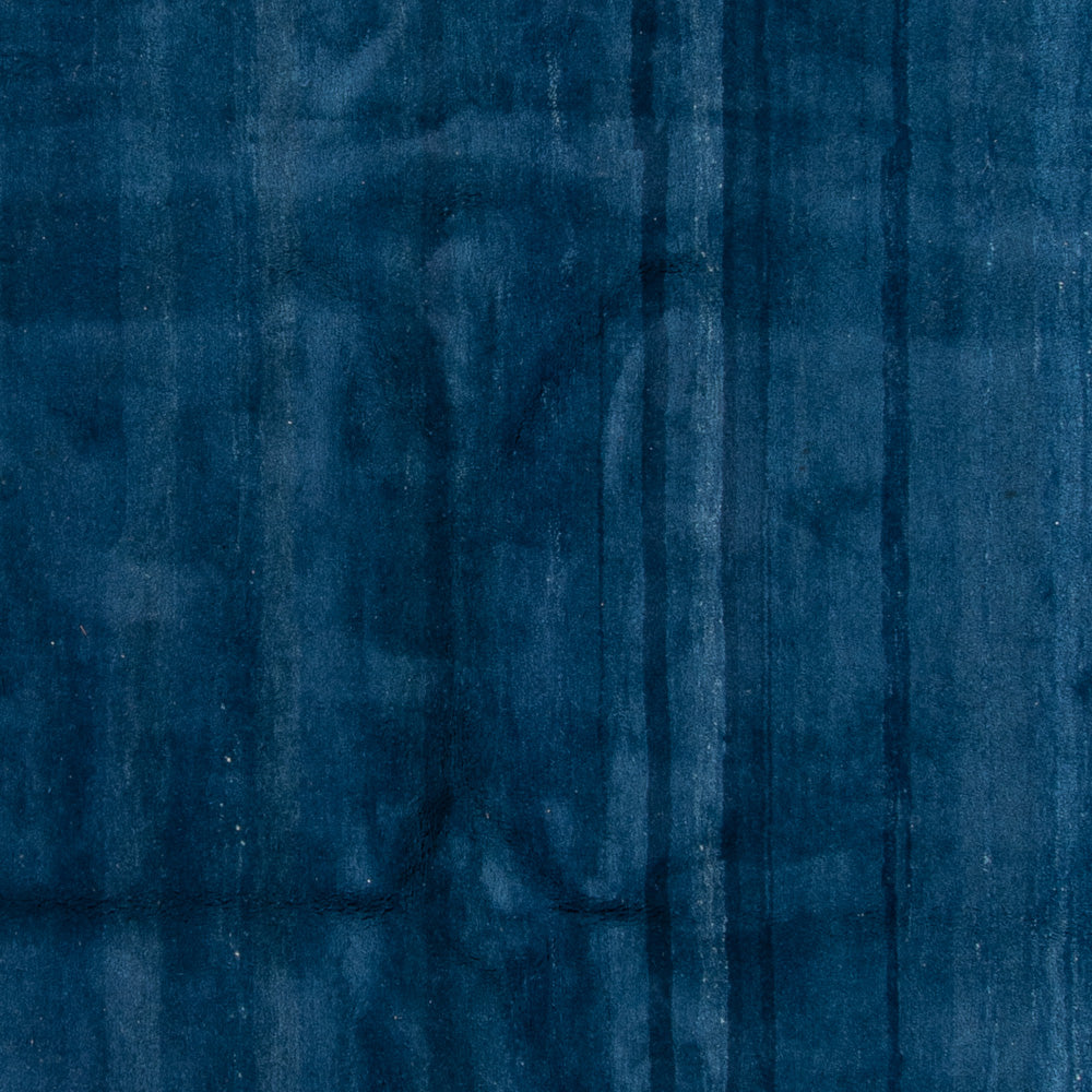 Tapis Gabbeh - Indus carré  - 255 x 250 cm - bleu