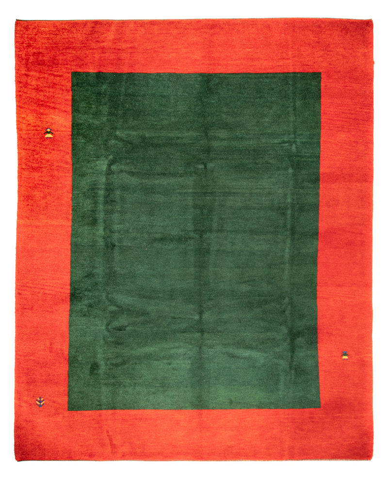 Tapis Gabbeh - Indus - Royal - 402 x 316 cm - vert