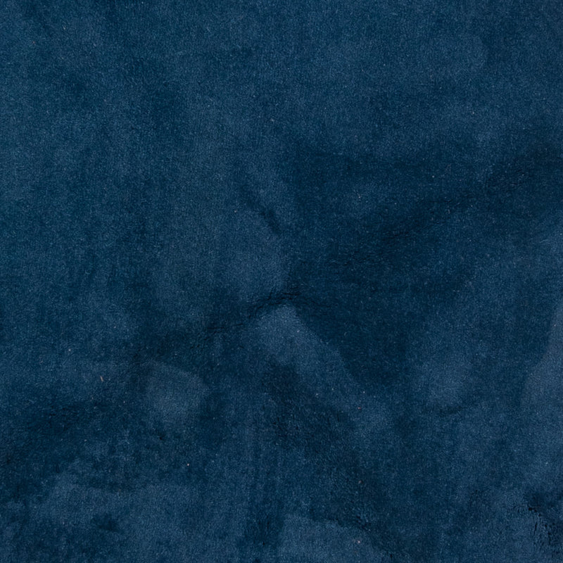 Tapis Gabbeh - Indus ronde  - 189 x 189 cm - bleu