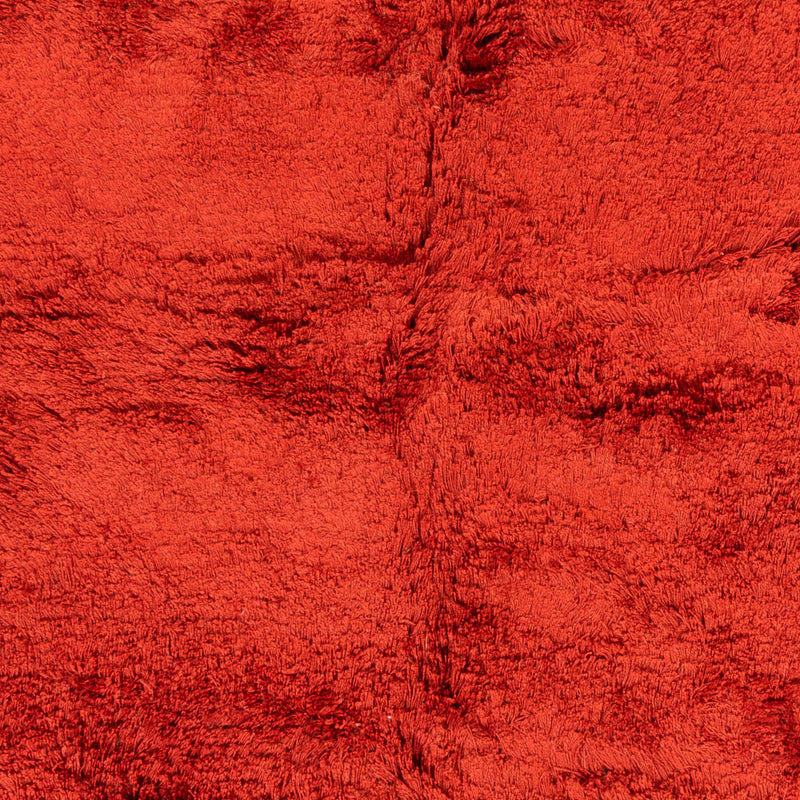 Tapis à poils longs - 230 x 160 cm - rouge