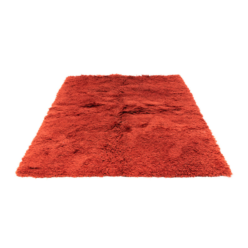 Tapis à poils longs - 230 x 160 cm - rouge