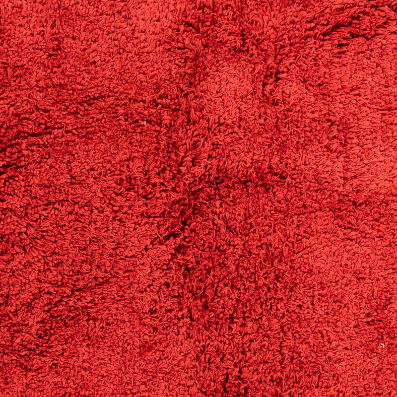 Tapis à poils longs - 200 x 140 cm - rouge