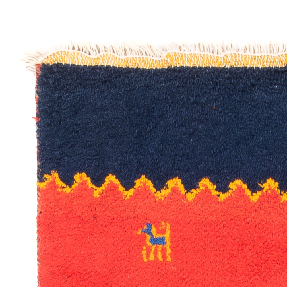 Tapis Gabbeh - Indus - 164 x 95 cm - rouge