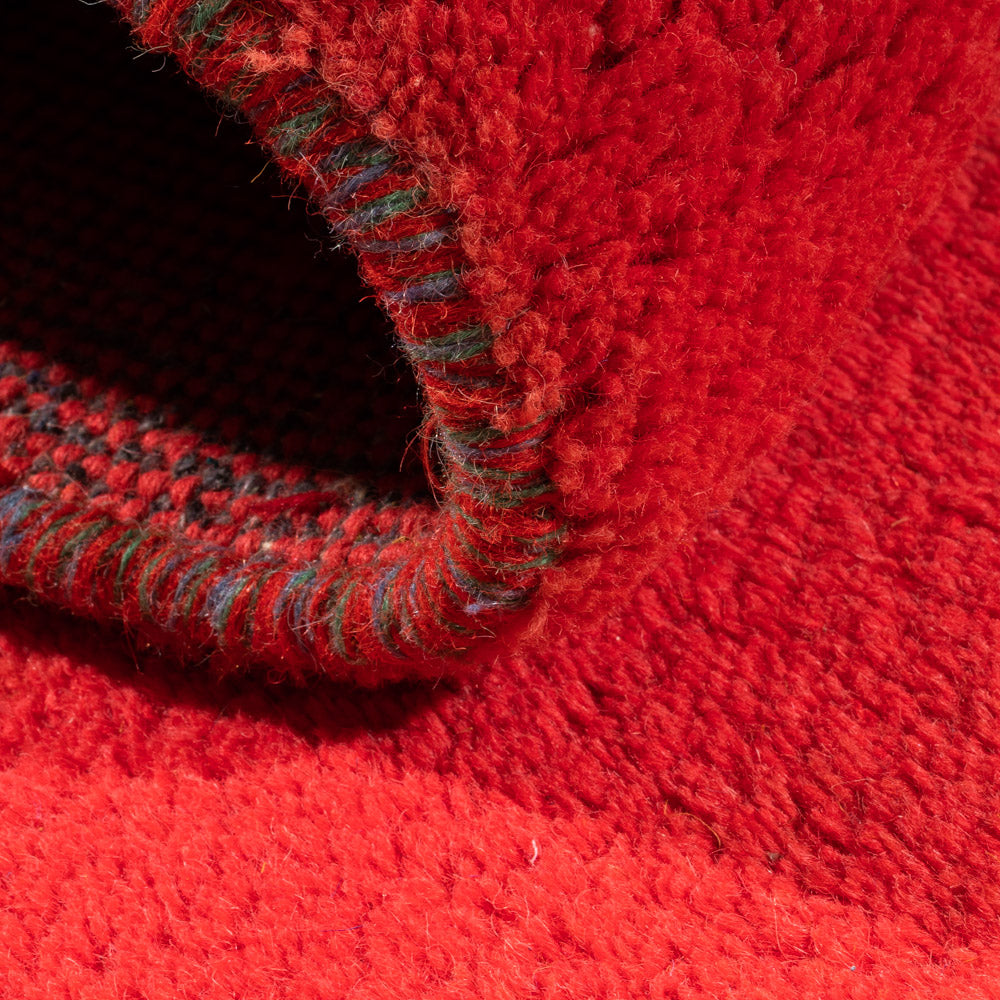 Tapis Gabbeh - Indus - 164 x 95 cm - rouge