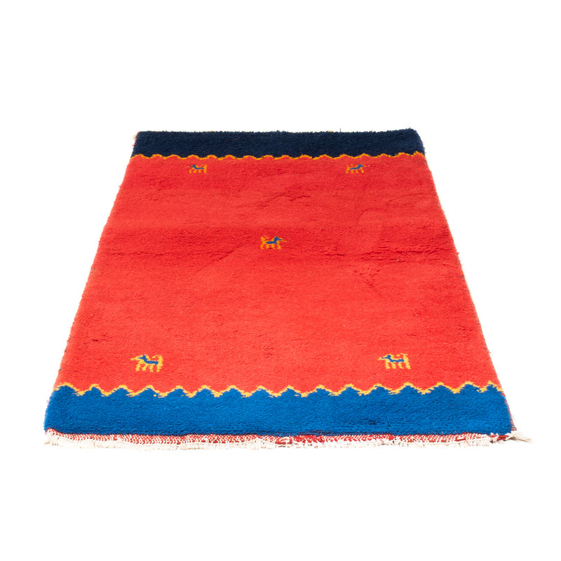 Tapis Gabbeh - Indus - 164 x 95 cm - rouge