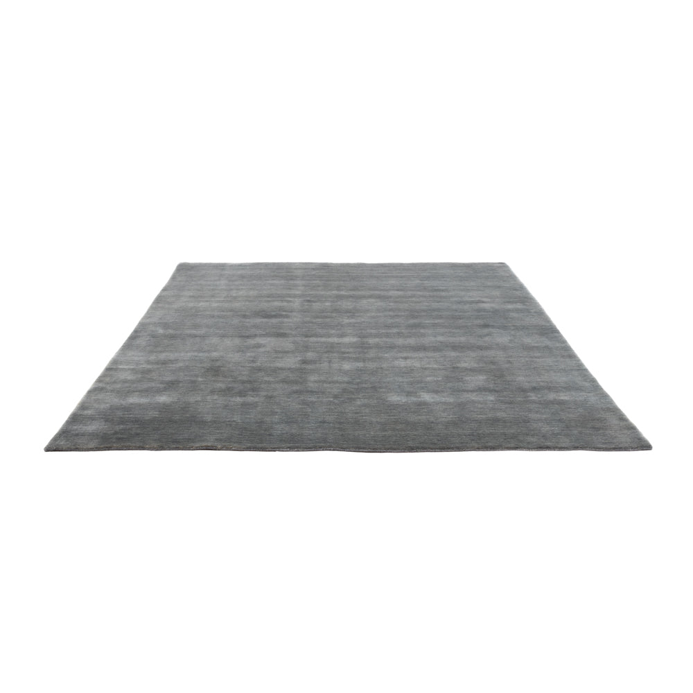 Tapis Gabbeh - Loribaft Softy carré  - 250 x 250 cm - gris