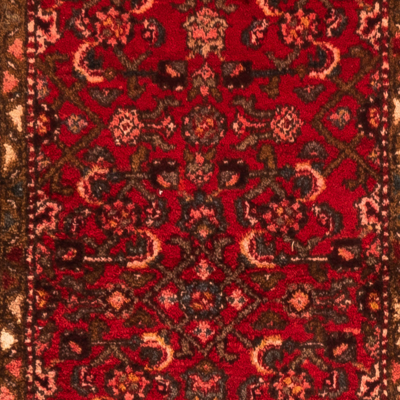 Tapis de couloir Tapis persan - Nomadic - 295 x 90 cm - rouge