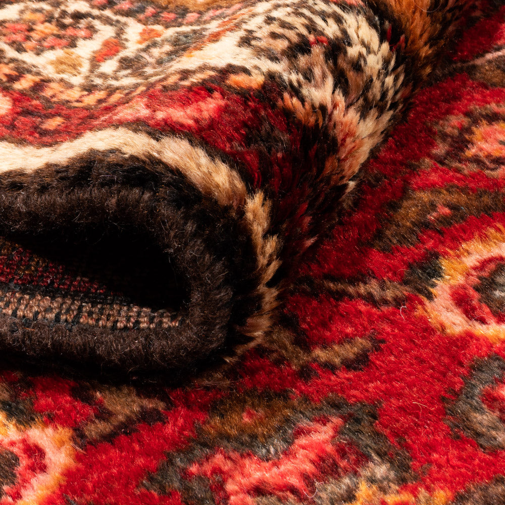 Tapis de couloir Tapis persan - Nomadic - 295 x 90 cm - rouge