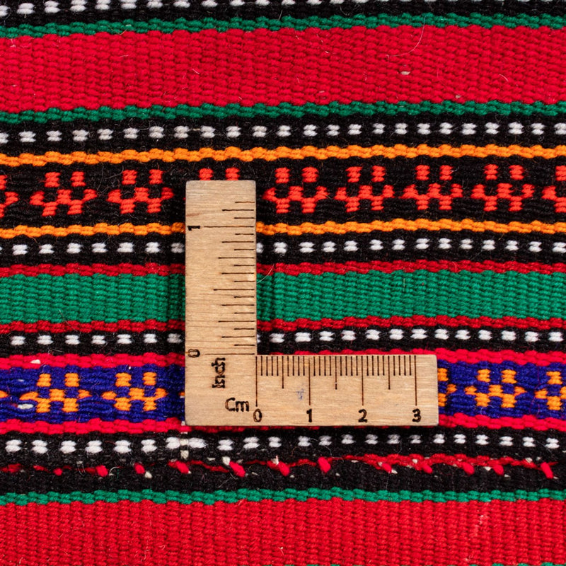 Tapis Kelim - Vieux carré  - 240 x 238 cm - rouge