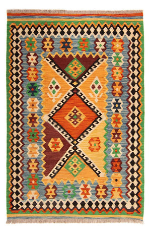 Tapis Kelim - Splash - 178 x 127 cm - multicolore