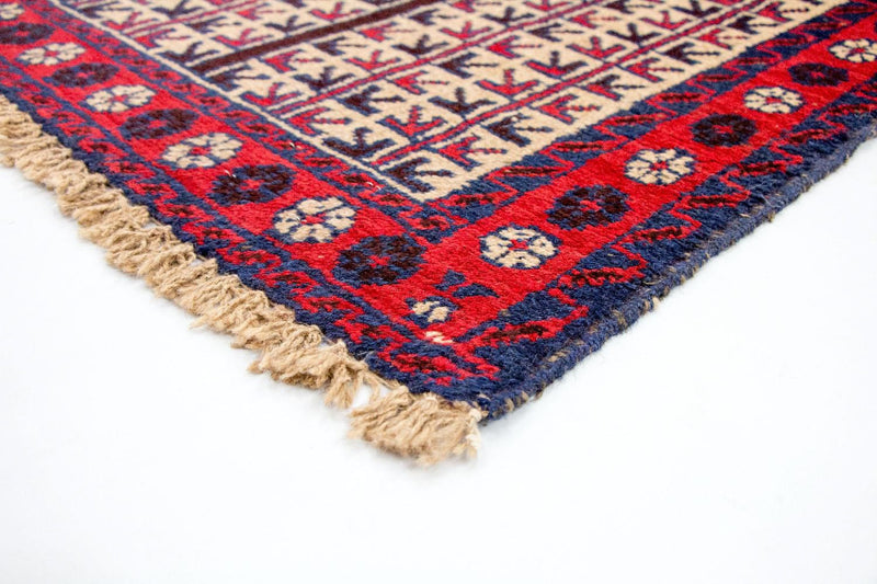 Tapis Belutsch - 130 x 75 cm - beige