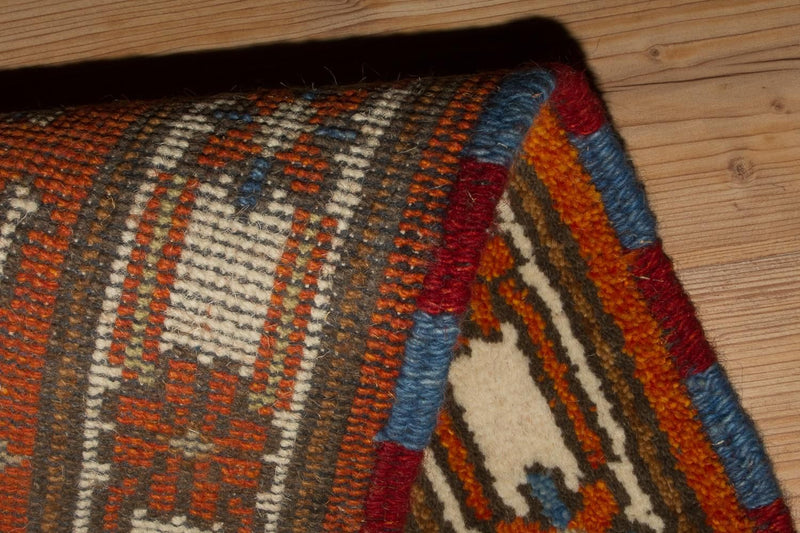 Tapis oriental - 93 x 64 cm - orange
