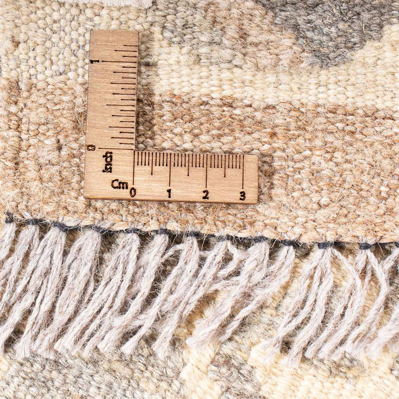 Tapis Kelim - Splash - 203 x 121 cm - beige