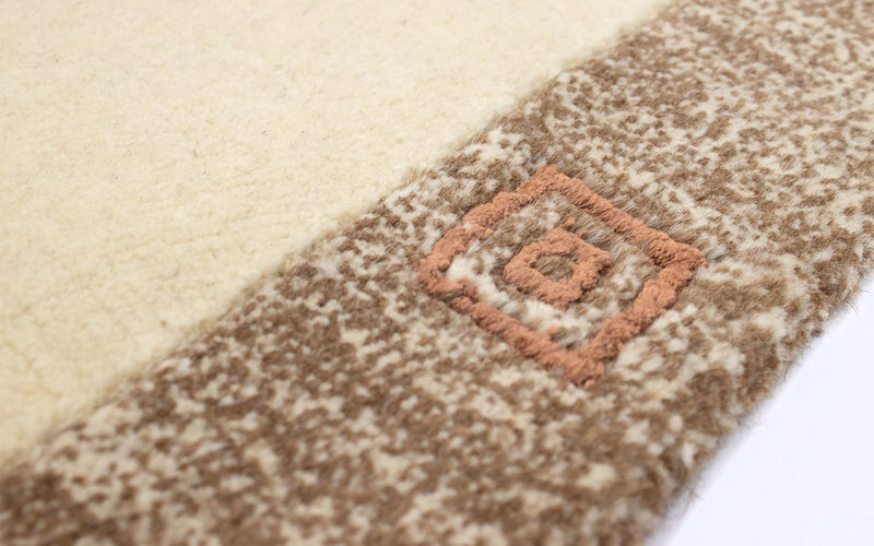 Tapis Népalais - 140 x 70 cm - beige
