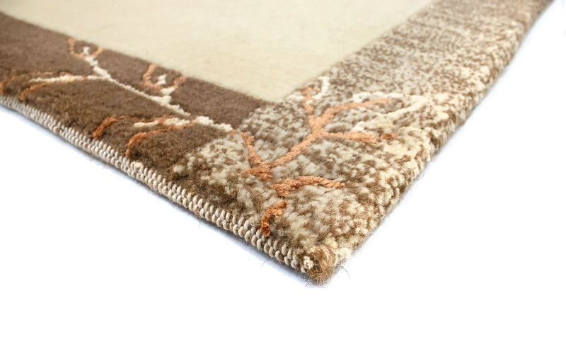 Tapis Népalais - 140 x 70 cm - beige