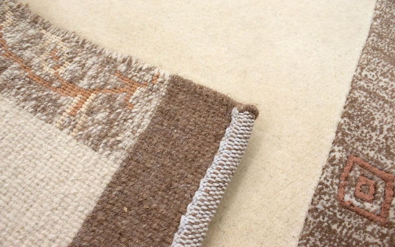 Tapis Népalais - 140 x 70 cm - beige