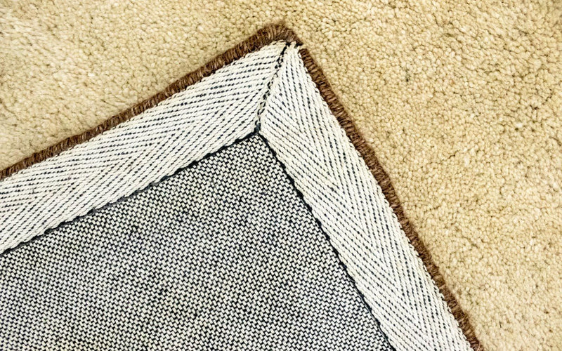 Tapis en laine - 196 x 139 cm - beige