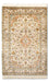 Tapis en soie - Soie du Cachemire - 95 x 62 cm - beige