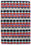 Tapis en laine - 90 x 60 cm - multicolore