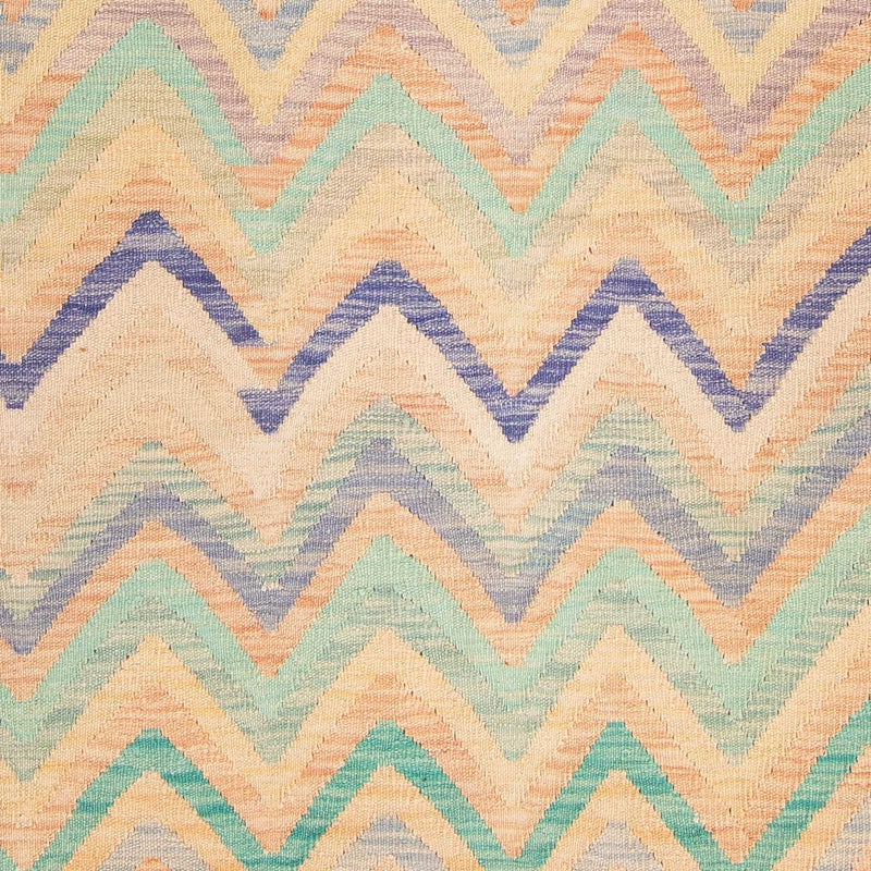 Tapis Kelim - Splash - 203 x 152 cm - multicolore