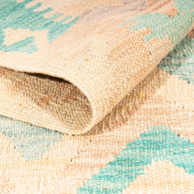 Tapis Kelim - Splash - 203 x 152 cm - multicolore
