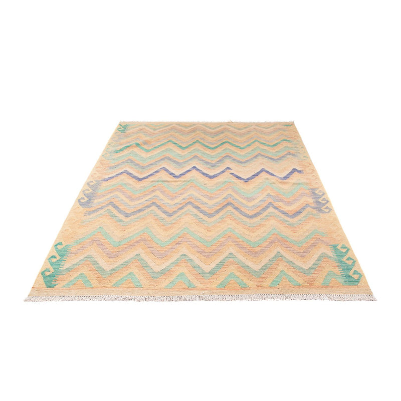 Tapis Kelim - Splash - 203 x 152 cm - multicolore