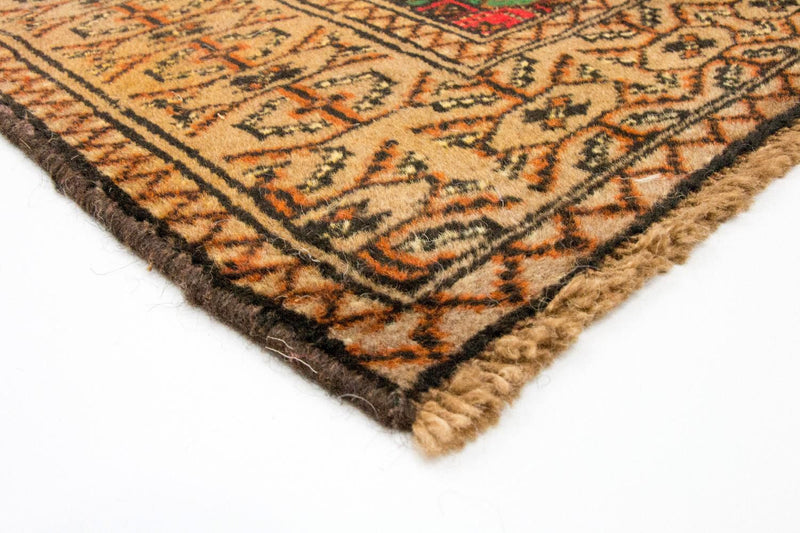 Tapis Turkaman - 143 x 102 cm - vert