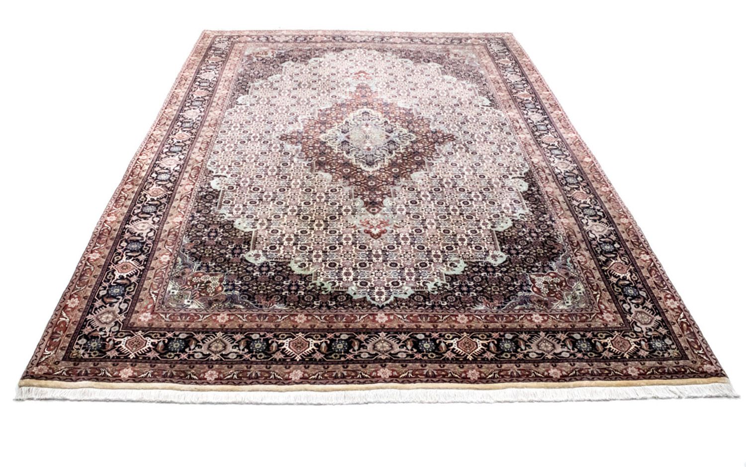 Tapis persan - Bidjar - 296 x 210 cm - bleu