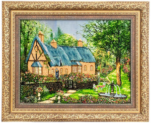 Tapisserie - 91 x 72 cm - multicolore