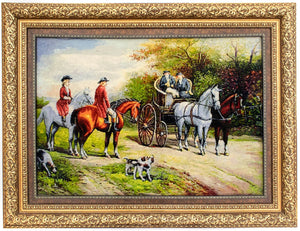 Tapisserie carré  - 98 x 78 cm