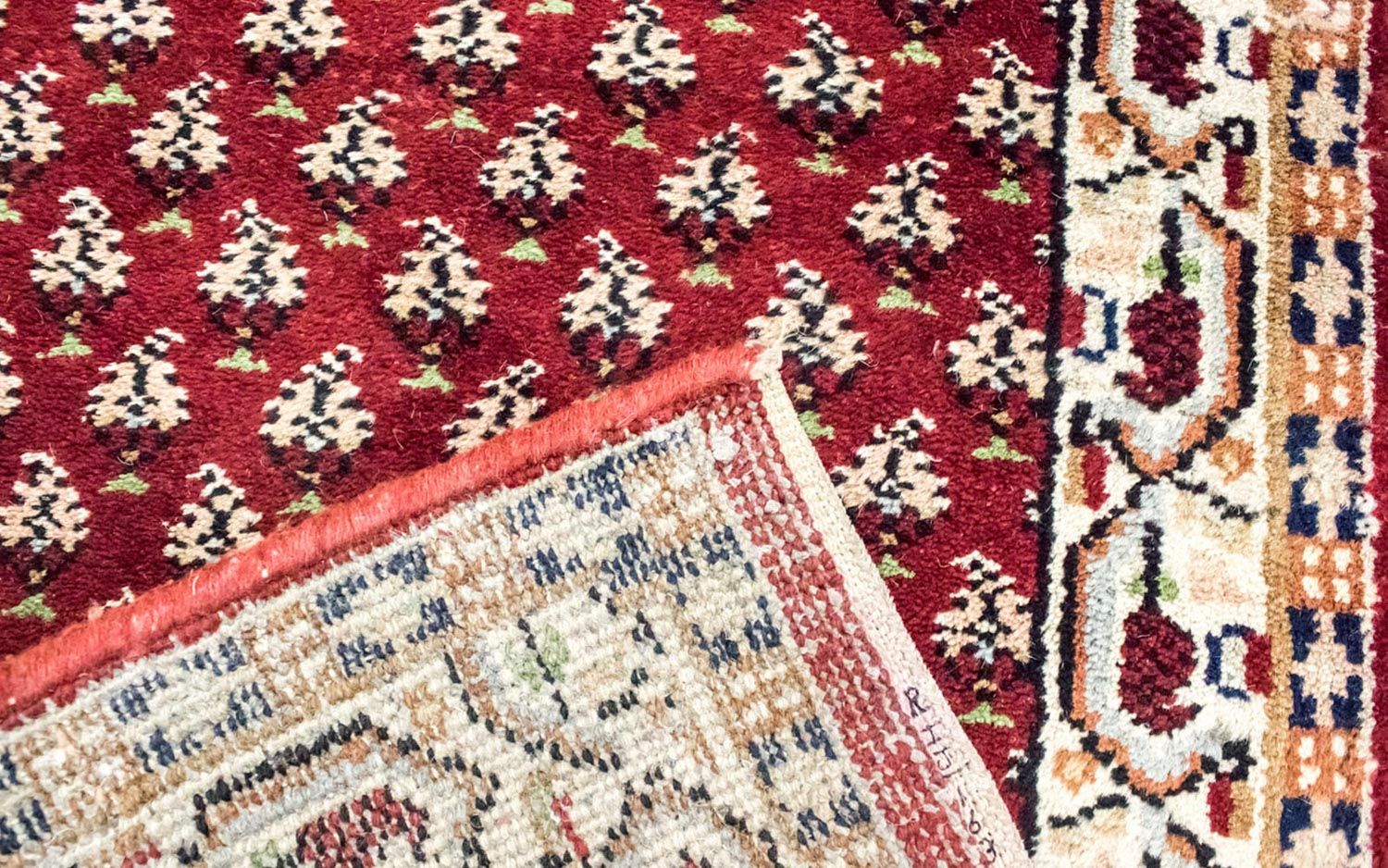 Tapis persan - Mir - 120 x 65 cm - rouge