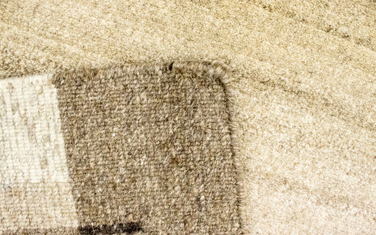 Tapis Népalais - 178 x 124 cm - beige