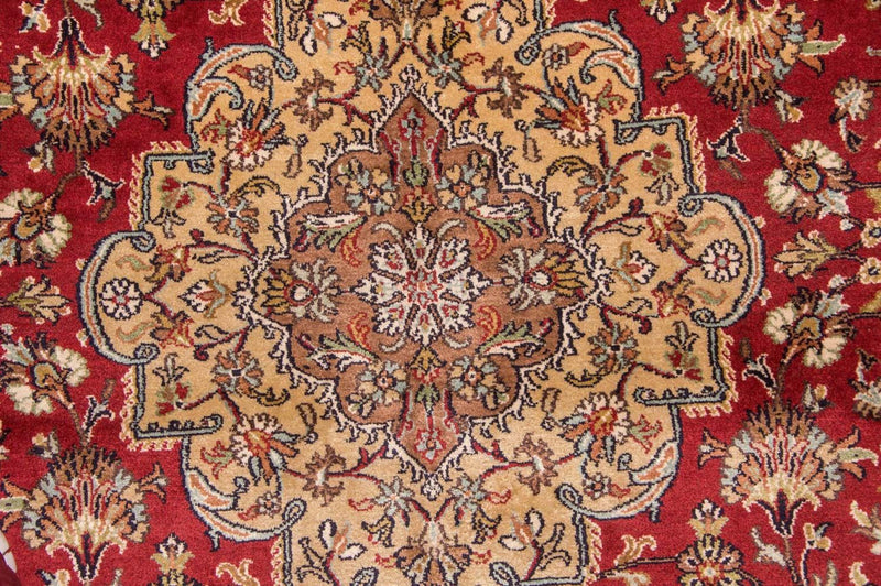 Tapis en soie - Soie du Cachemire - 245 x 170 cm - rouge
