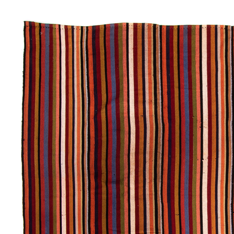 Tapis Kelim - Vieux - 260 x 215 cm - multicolore