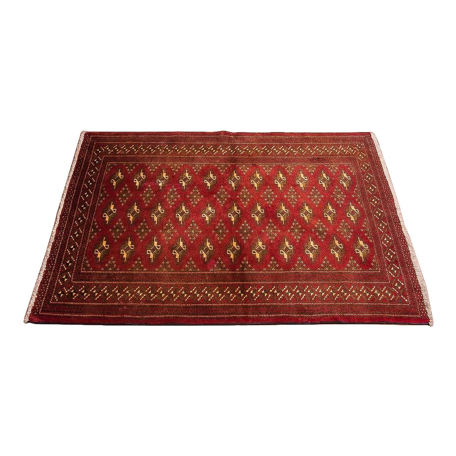 Tapis Turkaman - 123 x 95 cm - rouge